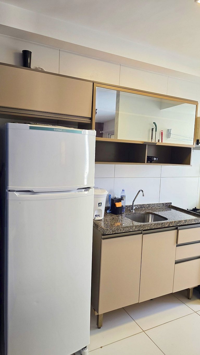 Blue Sea proximo Praia e Aeroporto com ar by Apê