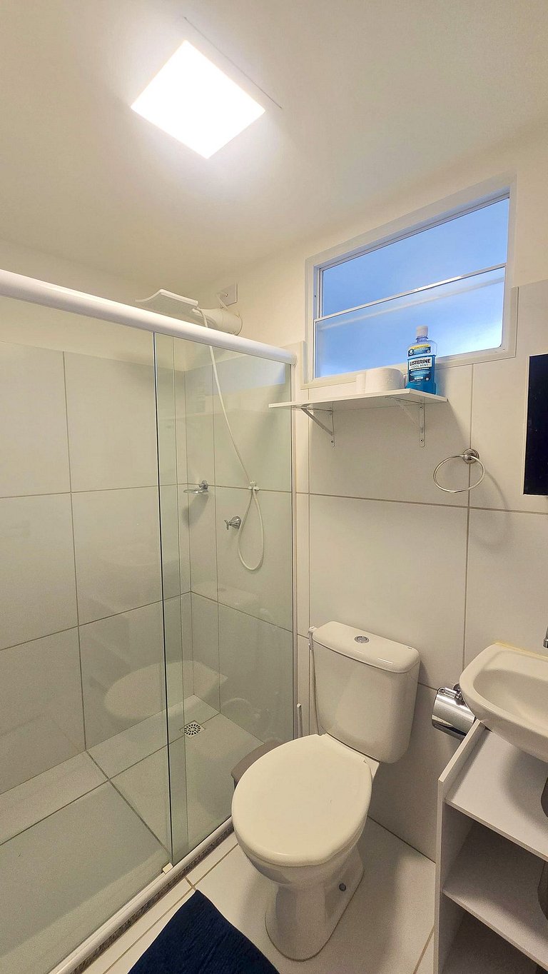 Blue Sea proximo Praia e Aeroporto com ar by Apê