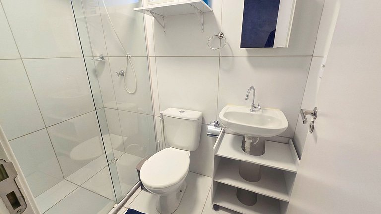 Blue Sea proximo Praia e Aeroporto com ar by Apê