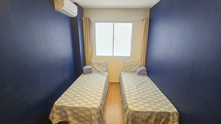 Blue Sea proximo Praia e Aeroporto com ar by Apê