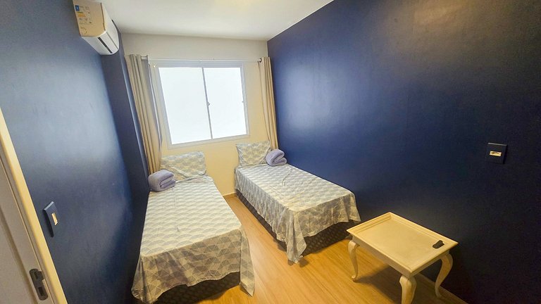 Blue Sea proximo Praia e Aeroporto com ar by Apê