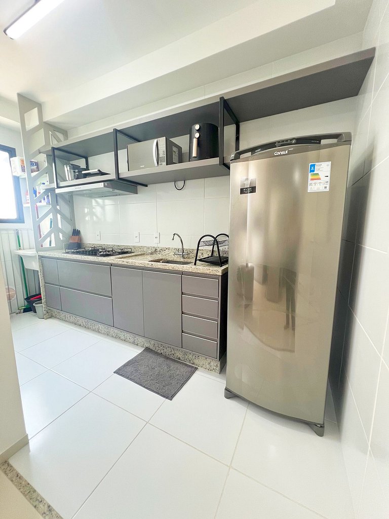 Design Moderno a 250m da Praia by Apê