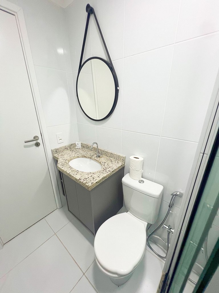 Design Moderno a 250m da Praia by Apê