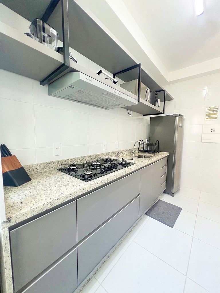 Design Moderno a 250m da Praia by Apê