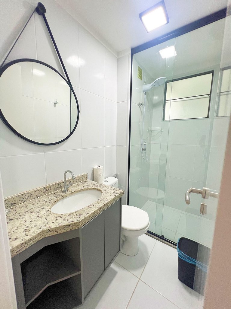 Design Moderno a 250m da Praia by Apê