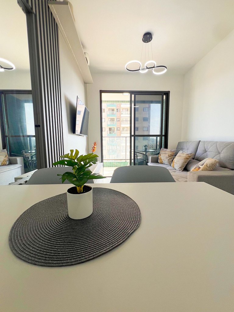 Design Moderno a 250m da Praia by Apê