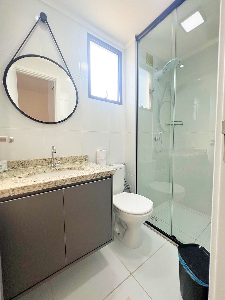 Design Moderno a 250m da Praia by Apê