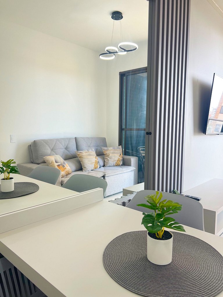 Design Moderno a 250m da Praia by Apê