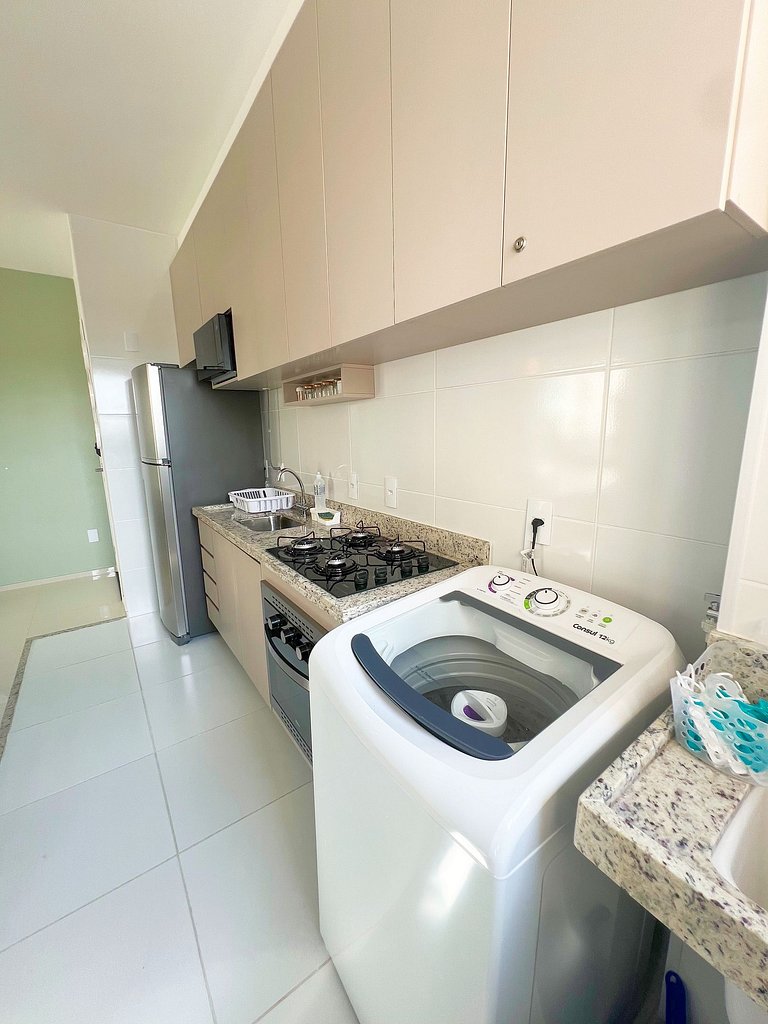 Green Charm: 2/4 com ar a 250m da Praia by Apê