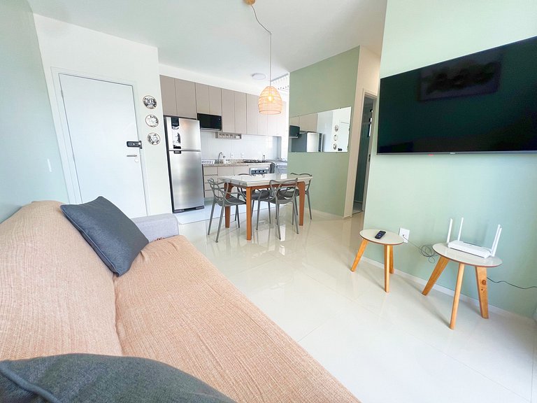 Green Charm: 2/4 com ar a 250m da Praia by Apê