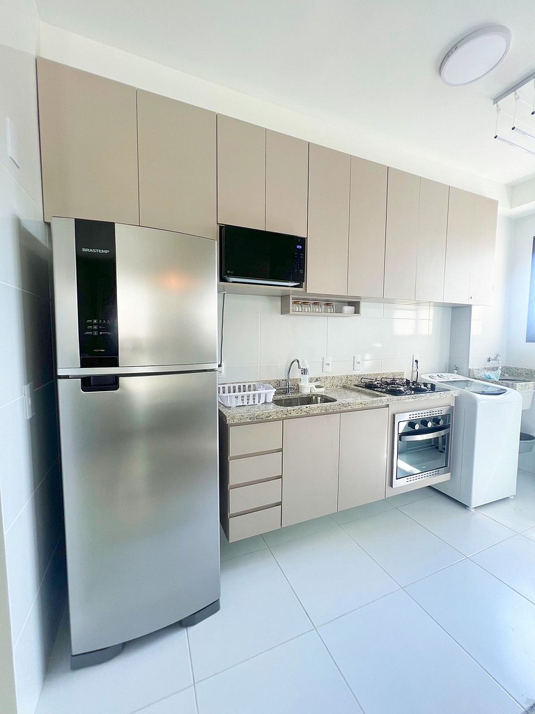 Green Charm: 2/4 com ar a 250m da Praia by Apê