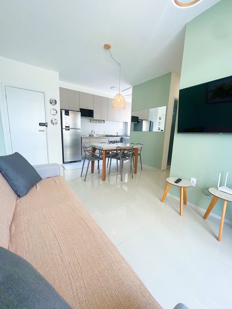 Green Charm: 2/4 com ar a 250m da Praia by Apê