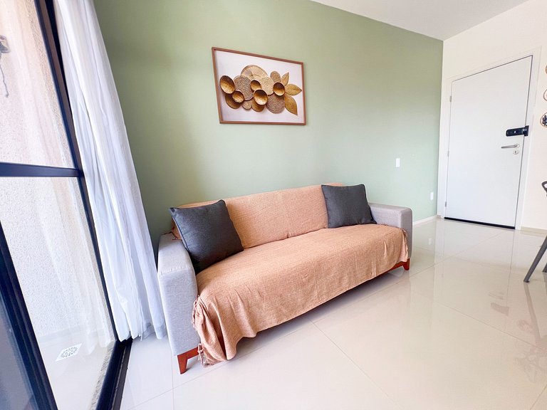 Green Charm: 2/4 com ar a 250m da Praia by Apê