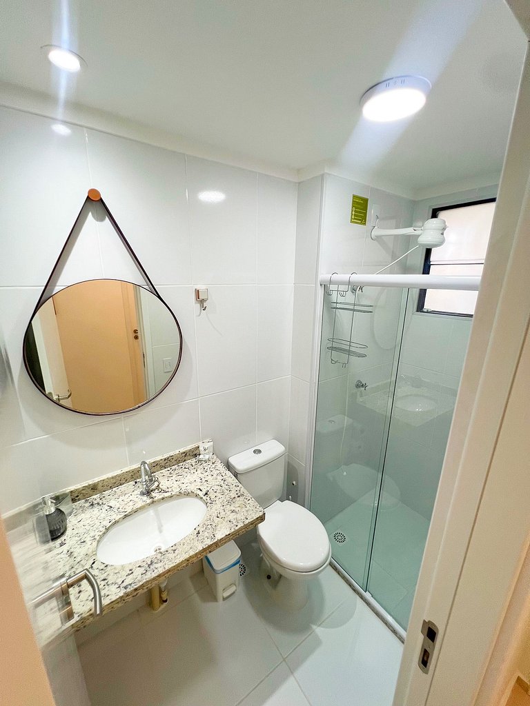 Green Charm: 2/4 com ar a 250m da Praia by Apê