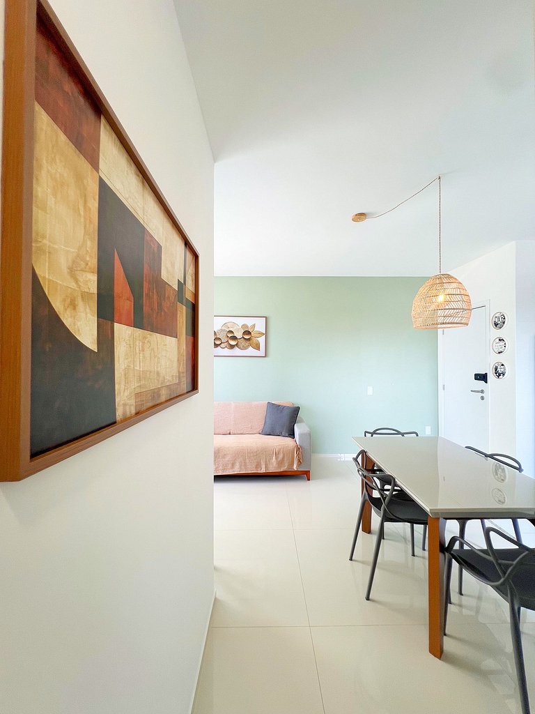 Green Charm: 2/4 com ar a 250m da Praia by Apê