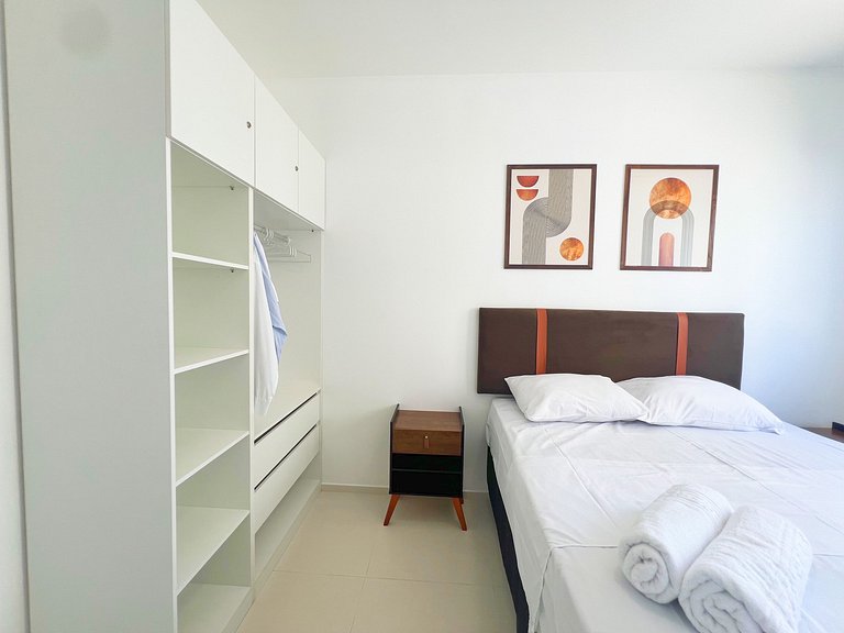 Green Charm: 2/4 com ar a 250m da Praia by Apê