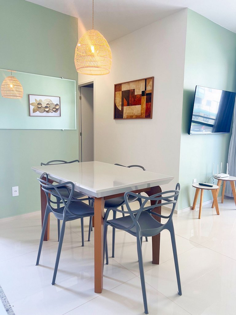 Green Charm: 2/4 com ar a 250m da Praia by Apê