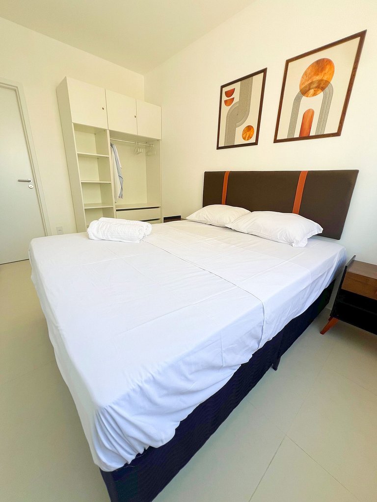 Green Charm: 2/4 com ar a 250m da Praia by Apê