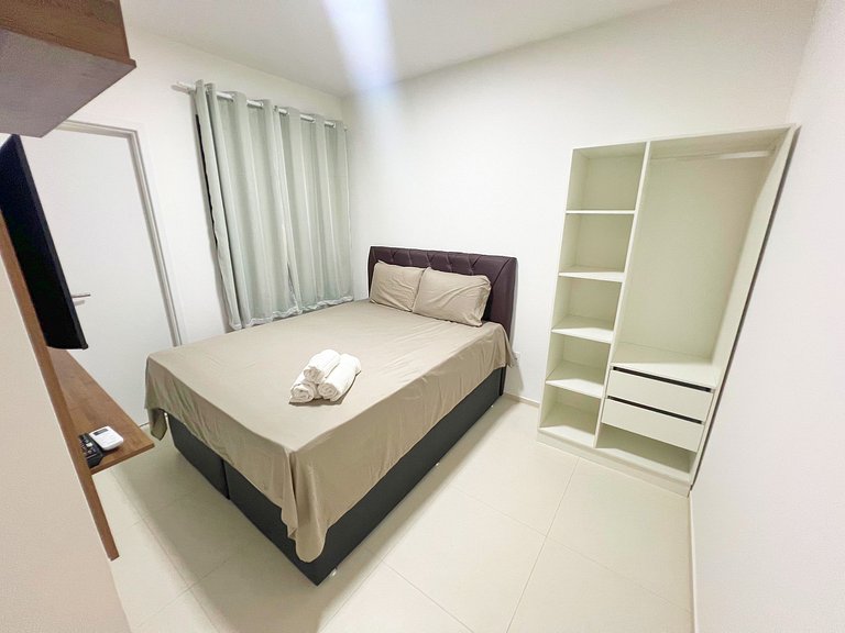 Aconchego a beira mar. 250m da Praia by Apê