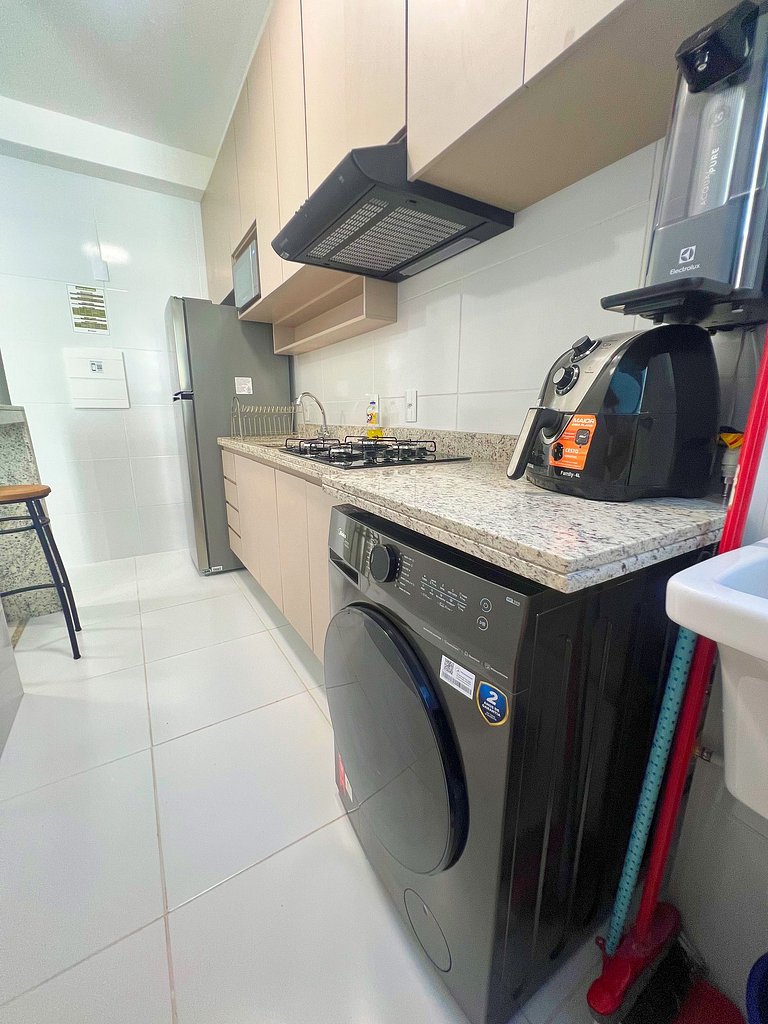 Aconchego a beira mar. 250m da Praia by Apê