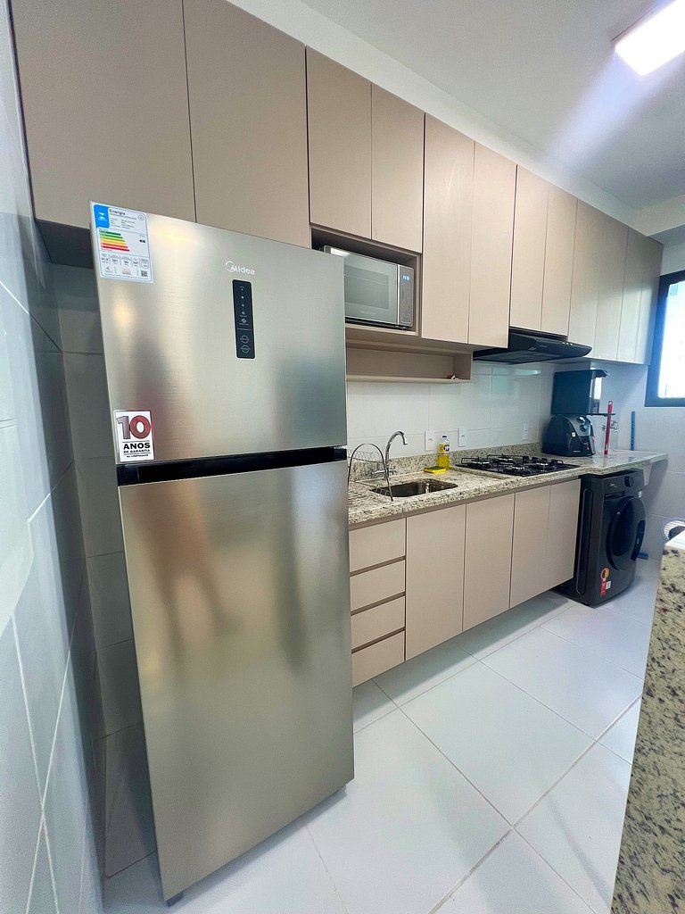 Aconchego a beira mar. 250m da Praia by Apê