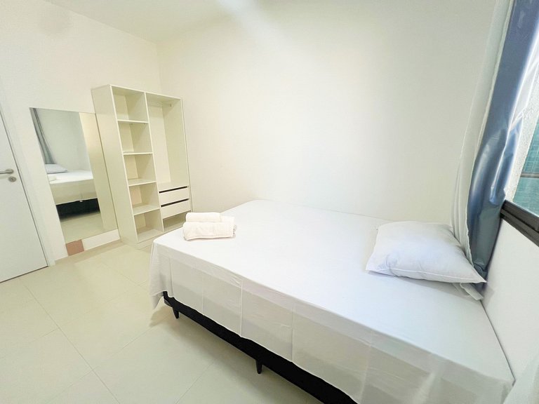 Aconchego a beira mar. 250m da Praia by Apê