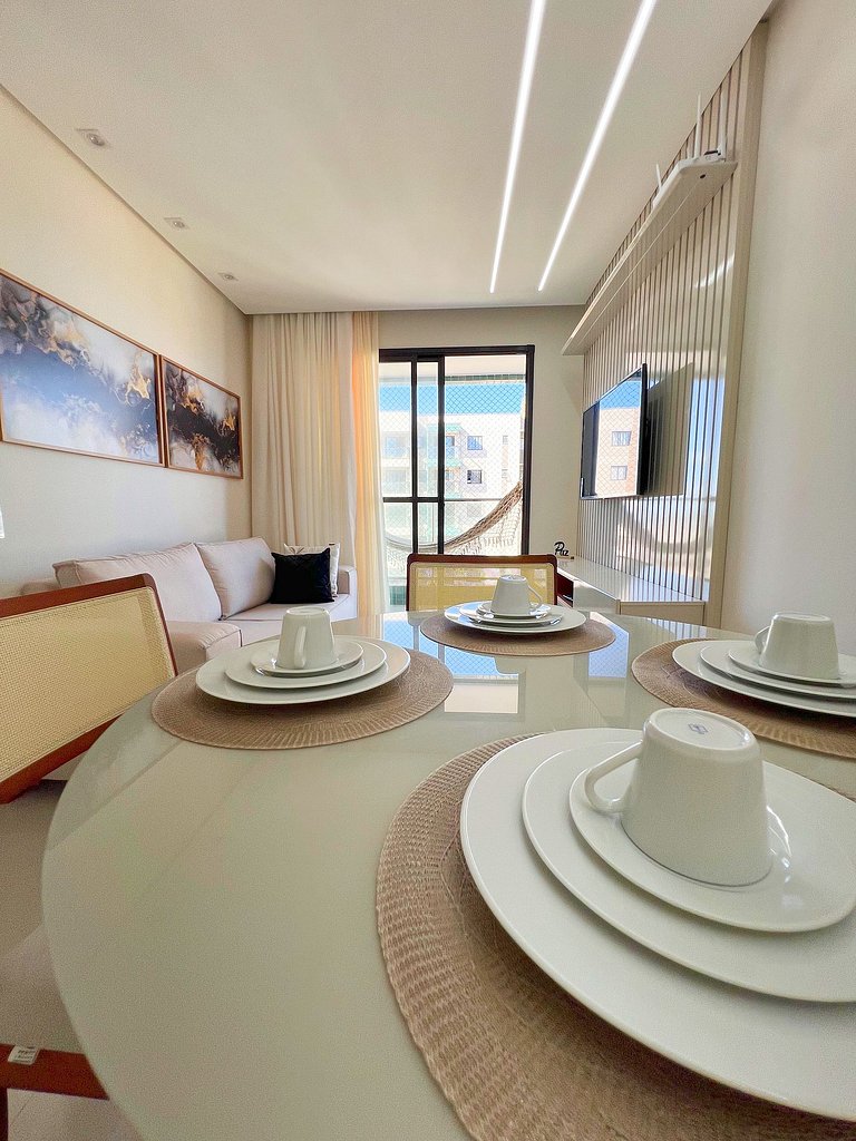 Conforto moderno a 250m da Praia de Atalaia by Apê