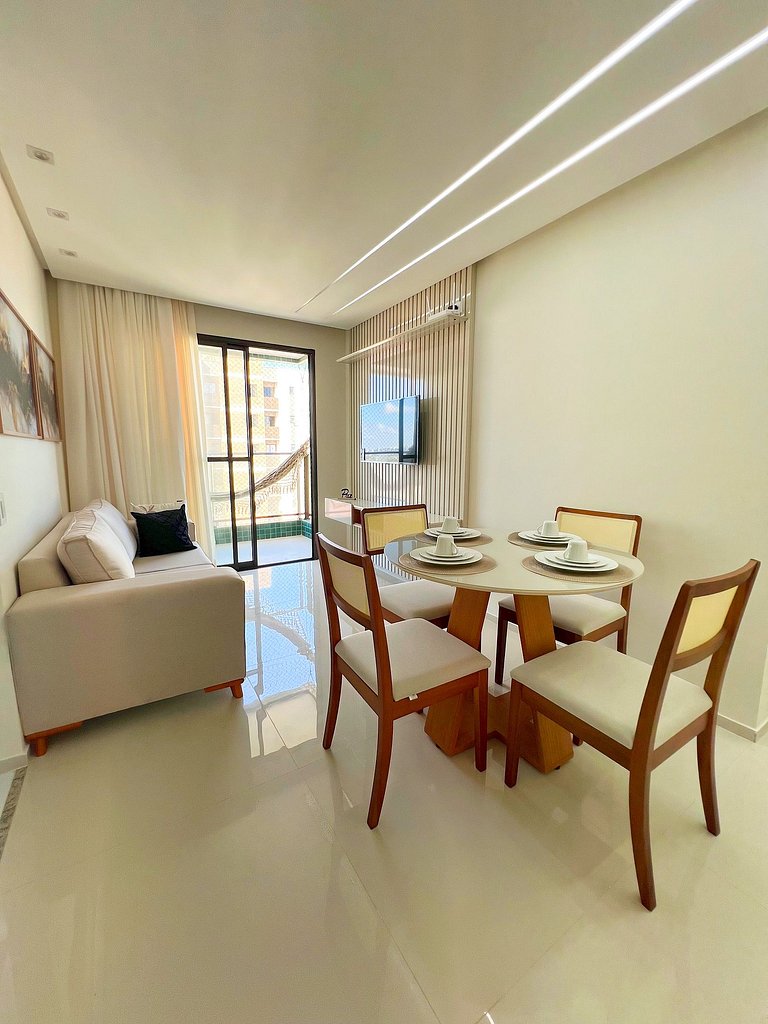 Conforto moderno a 250m da Praia de Atalaia by Apê