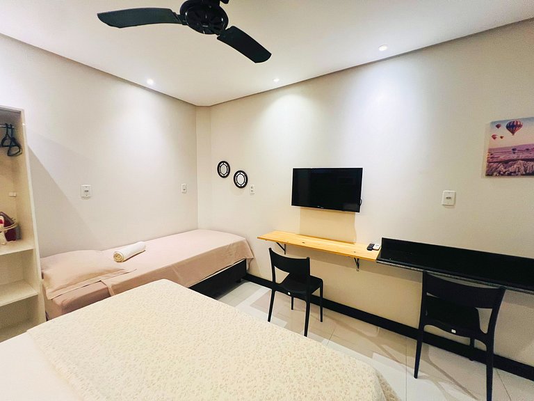 Studio p/ 3 a 700m da Praia de Atalaia by Apê