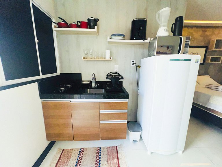 Studio p/ 3 a 700m da Praia de Atalaia by Apê