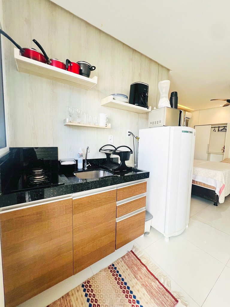 Studio p/ 3 a 700m da Praia de Atalaia by Apê