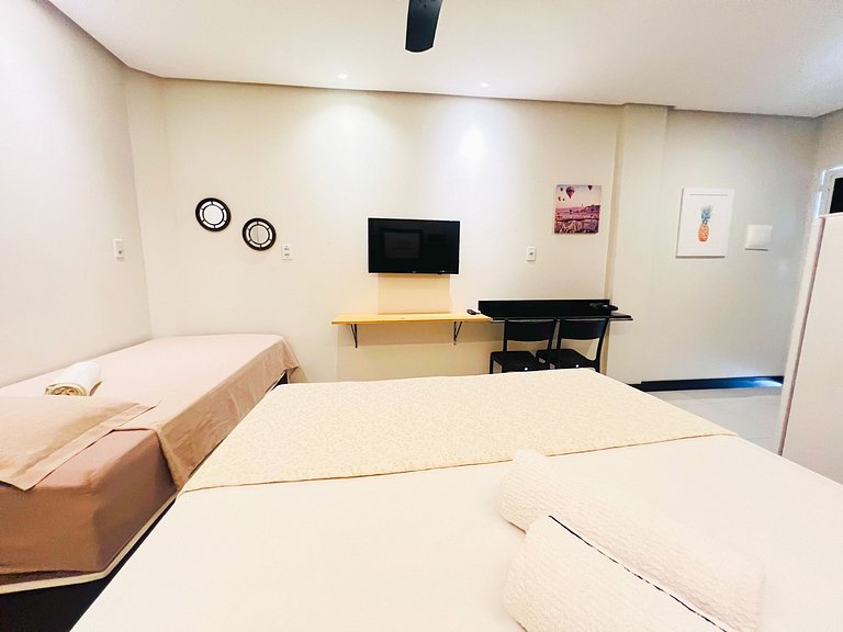 Studio p/ 3 a 700m da Praia de Atalaia by Apê