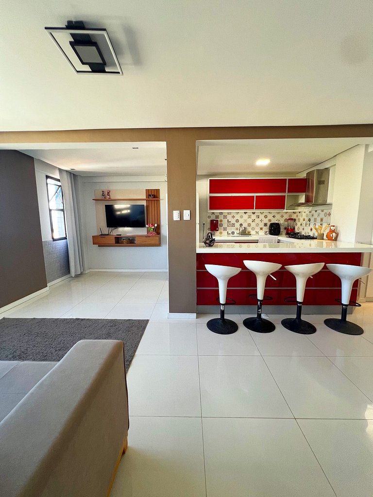 Frente mar a 70m da Praia de Atalaia by Apê