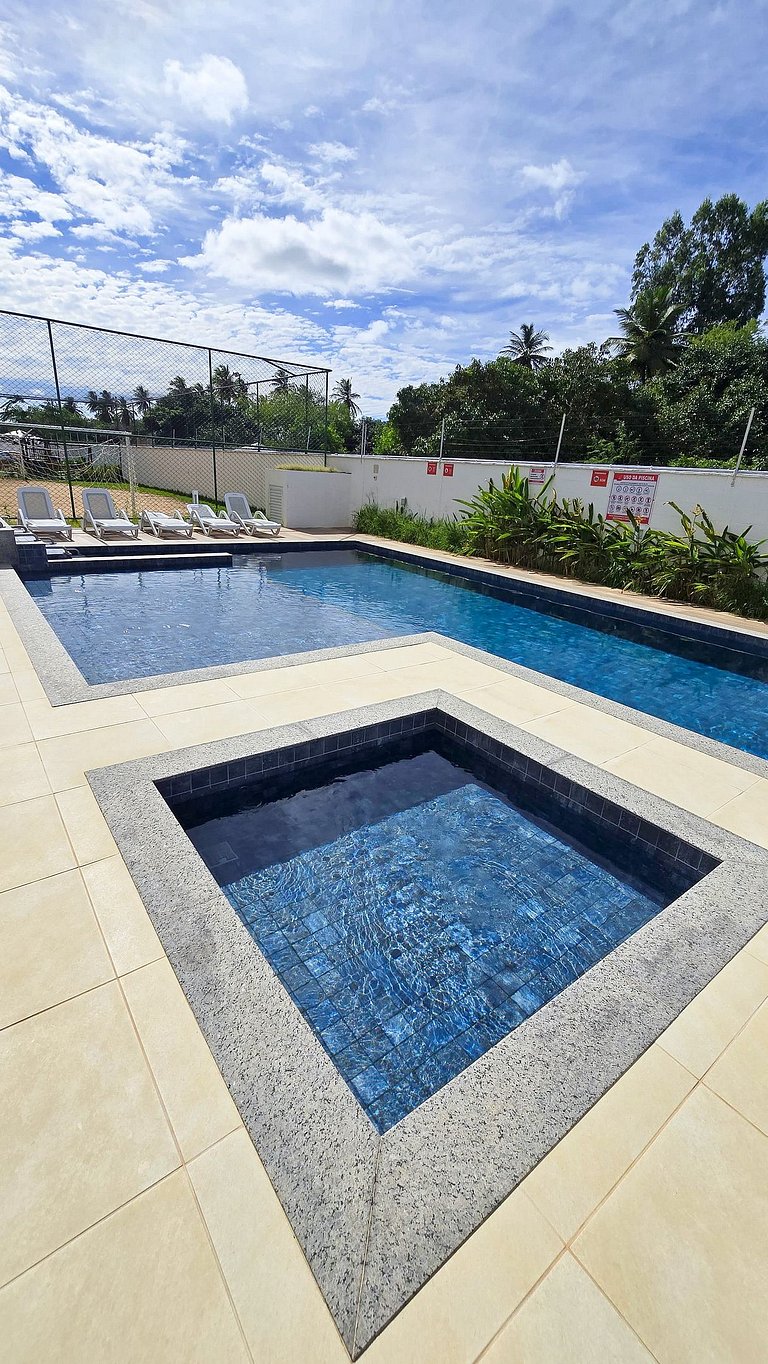 Aconchego proximo Praia e Aeroporto com ar by Apê