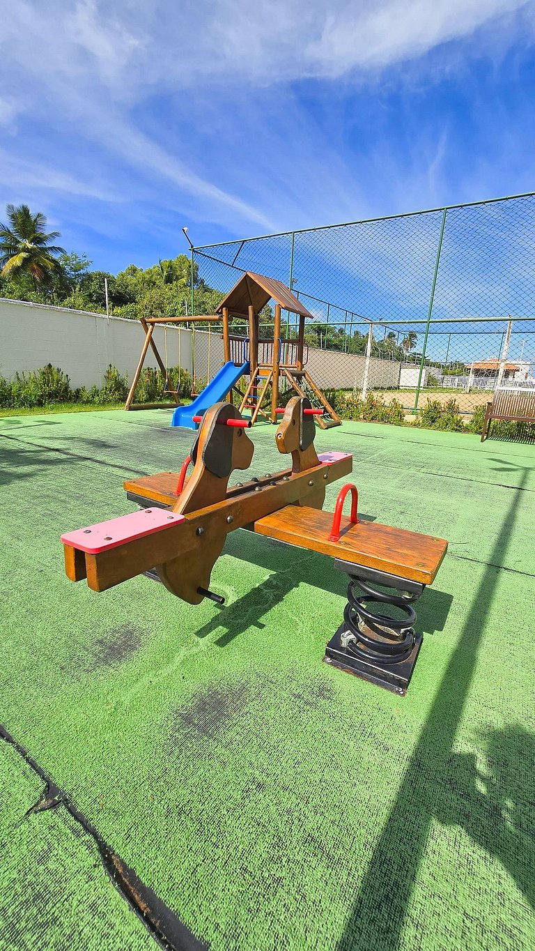 Aconchego proximo Praia e Aeroporto com ar by Apê