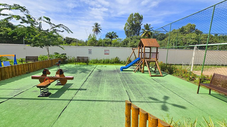 Aconchego proximo Praia e Aeroporto com ar by Apê