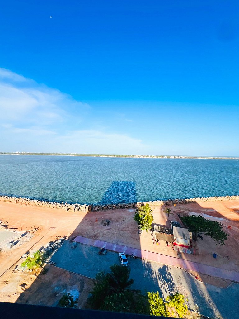 Green View frente Rio a 180m do Shop Riomar by Apê