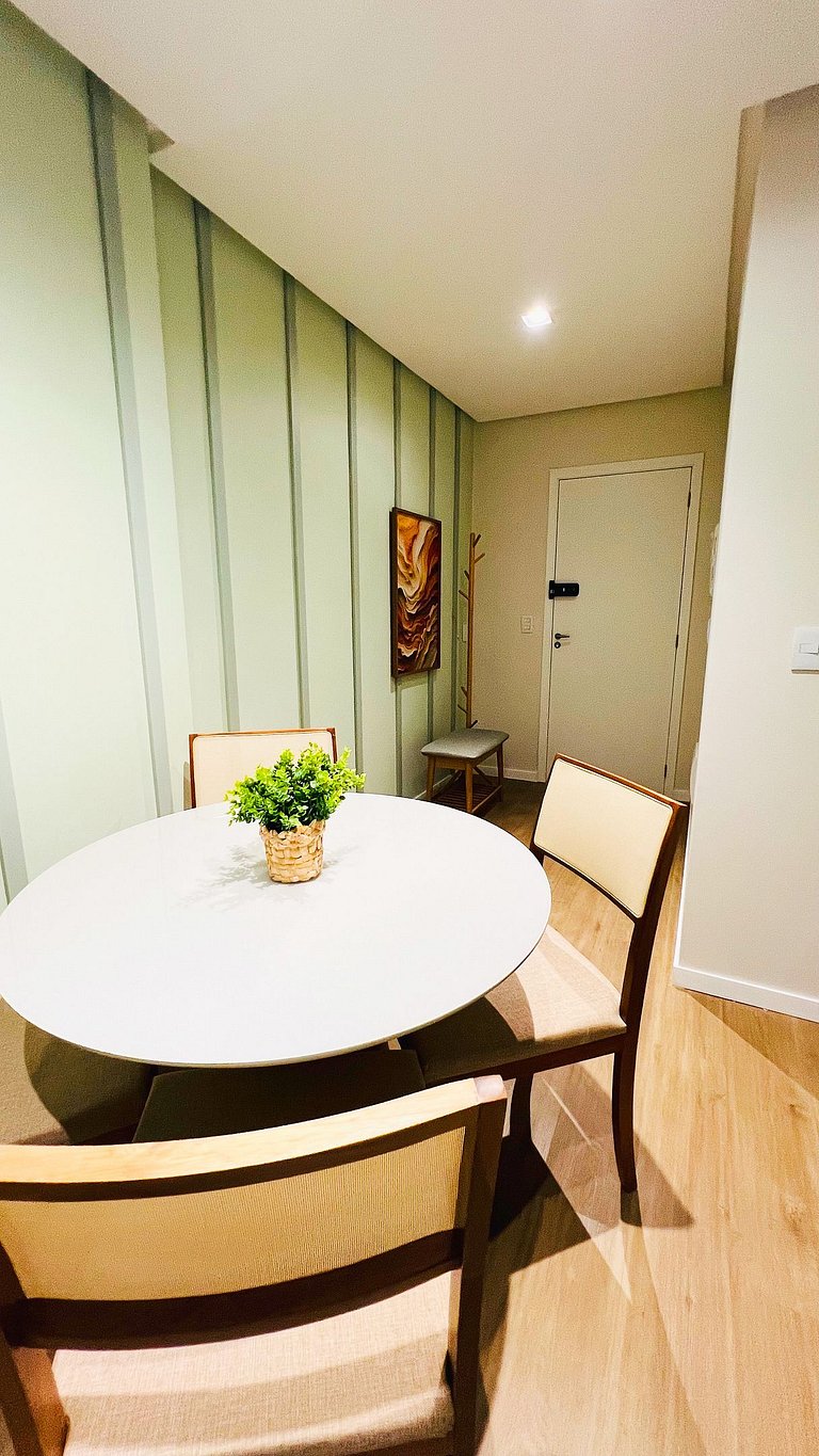 Green View frente Rio a 180m do Shop Riomar by Apê