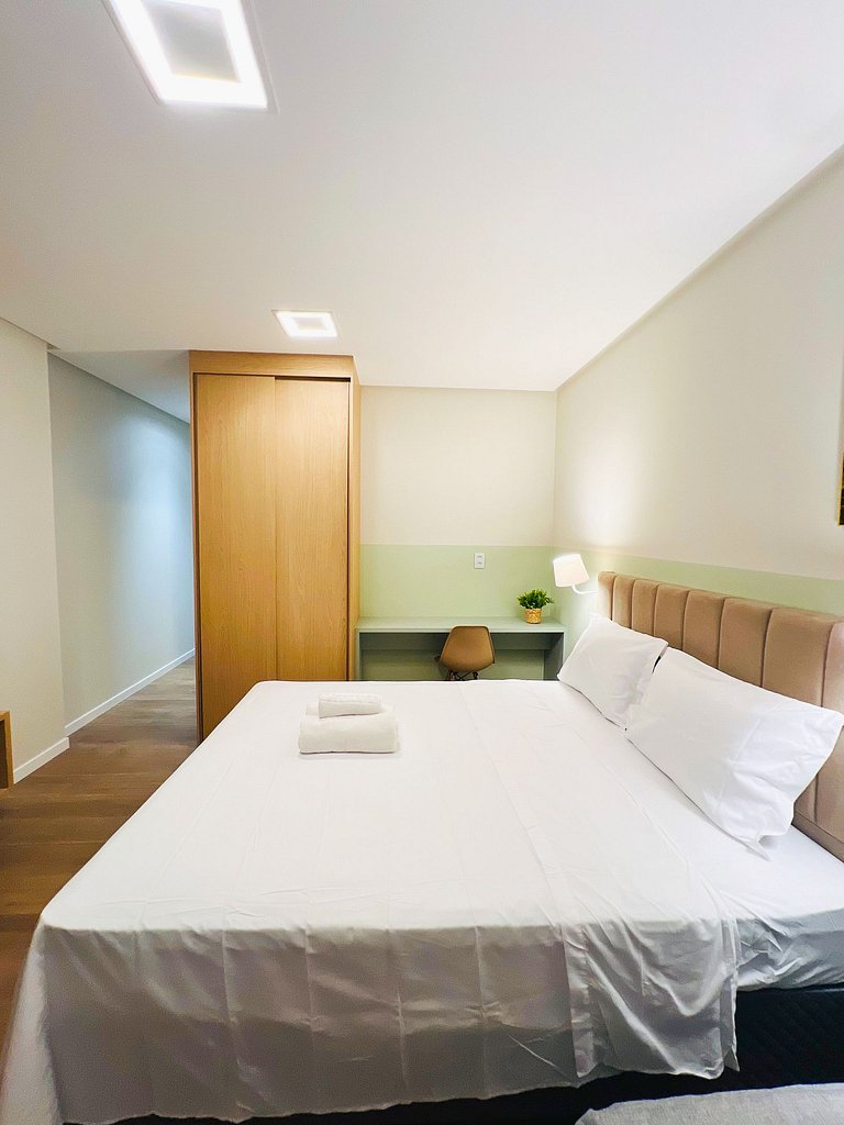 Green View frente Rio a 180m do Shop Riomar by Apê