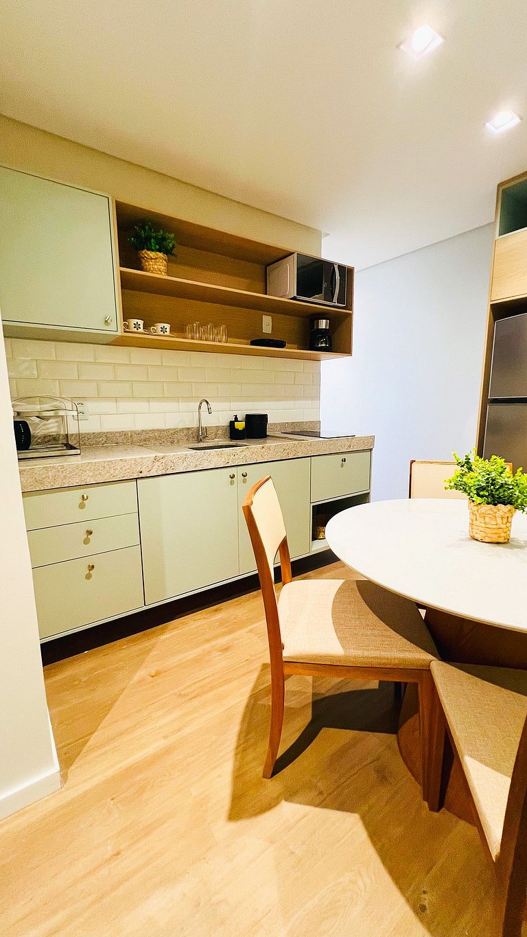 Green View frente Rio a 180m do Shop Riomar by Apê