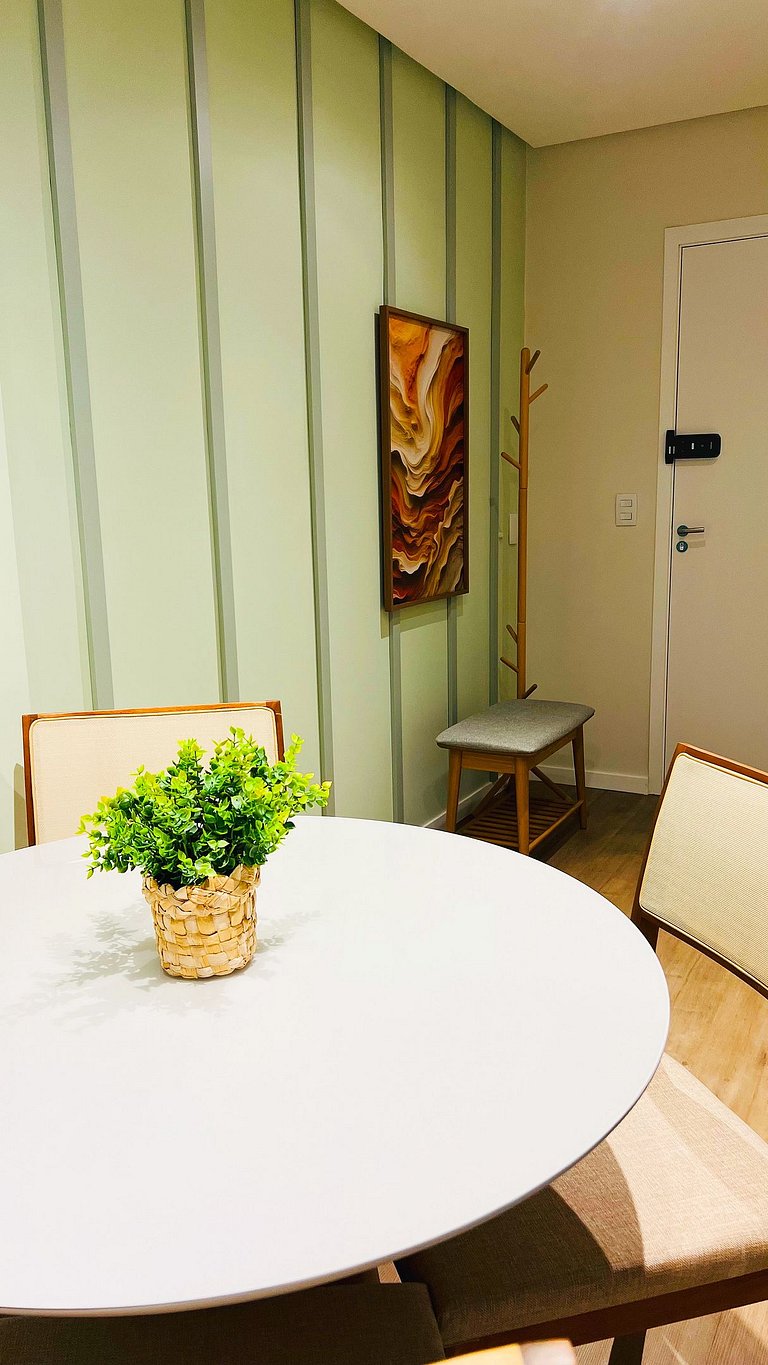 Green View frente Rio a 180m do Shop Riomar by Apê