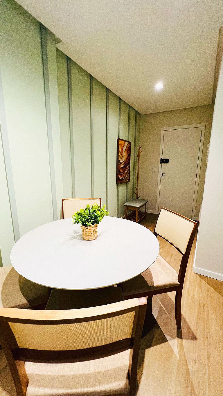 Green View frente Rio a 180m do Shop Riomar by Apê