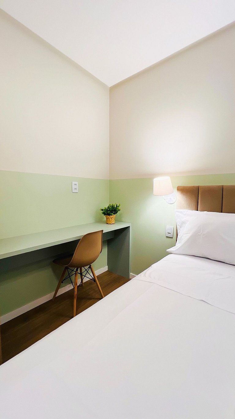 Green View frente Rio a 180m do Shop Riomar by Apê