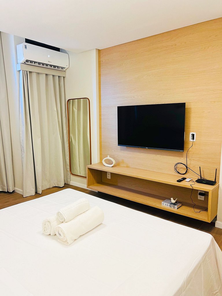 Green View frente Rio a 180m do Shop Riomar by Apê