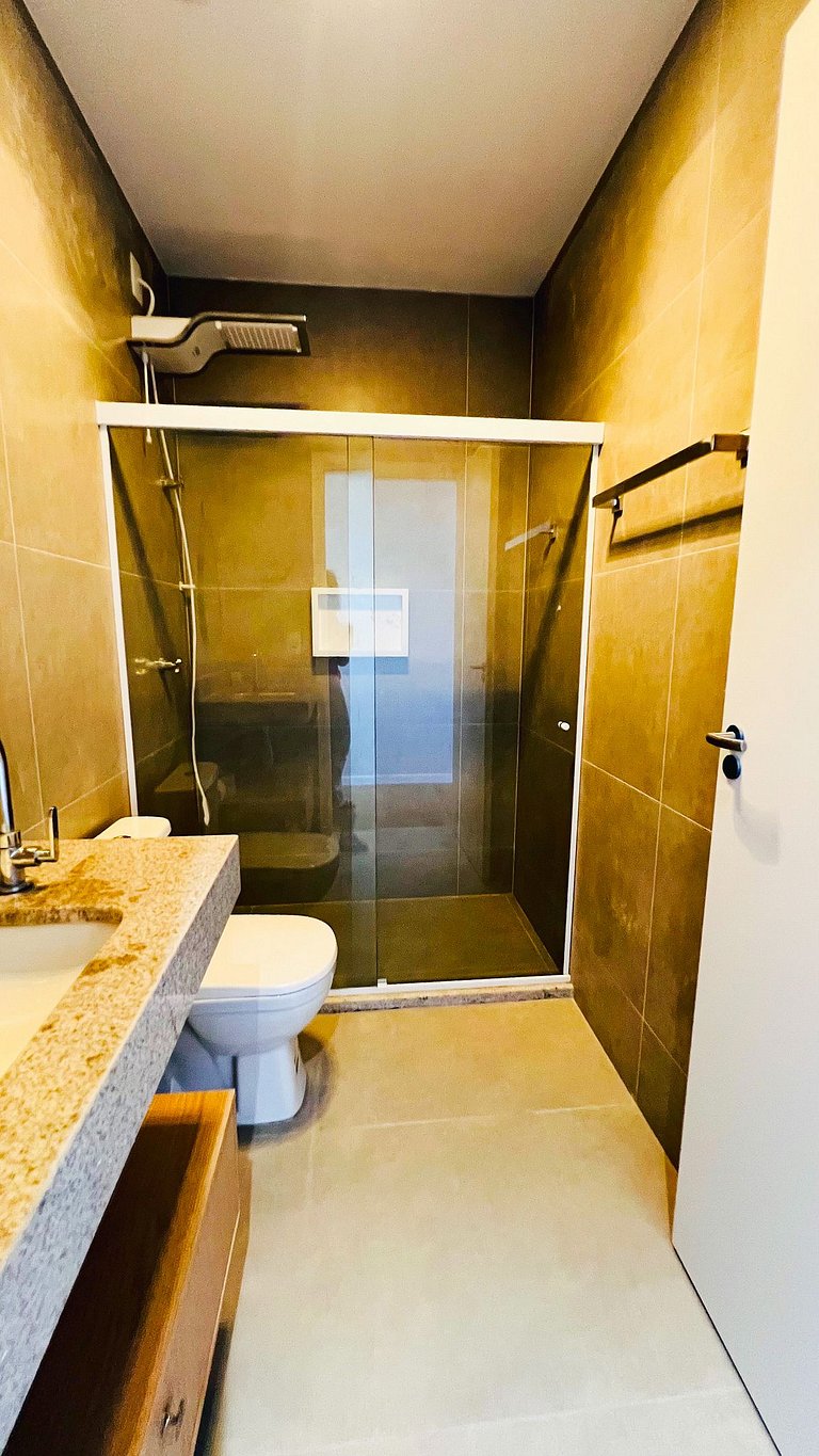 Green View frente Rio a 180m do Shop Riomar by Apê