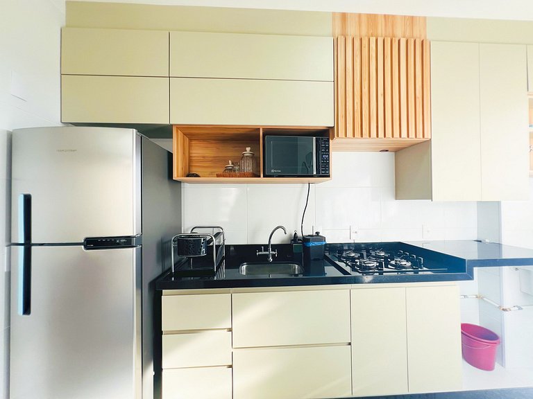 Vista Mar & Rio: Design a 250m da Orla by Apê