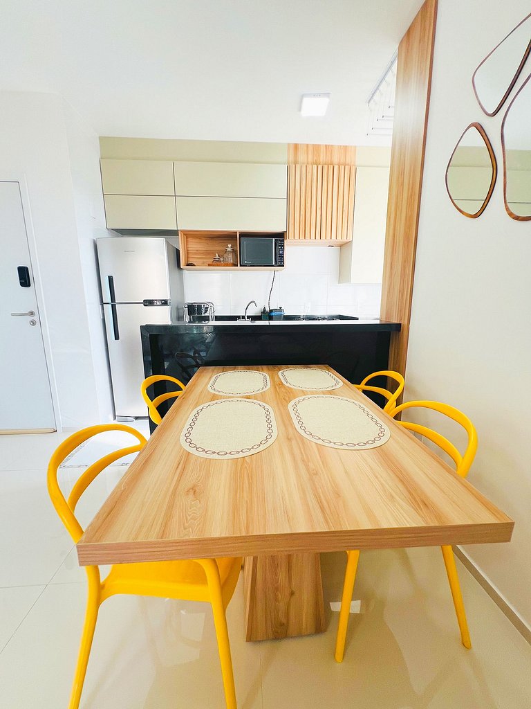 Vista Mar & Rio: Design a 250m da Orla by Apê