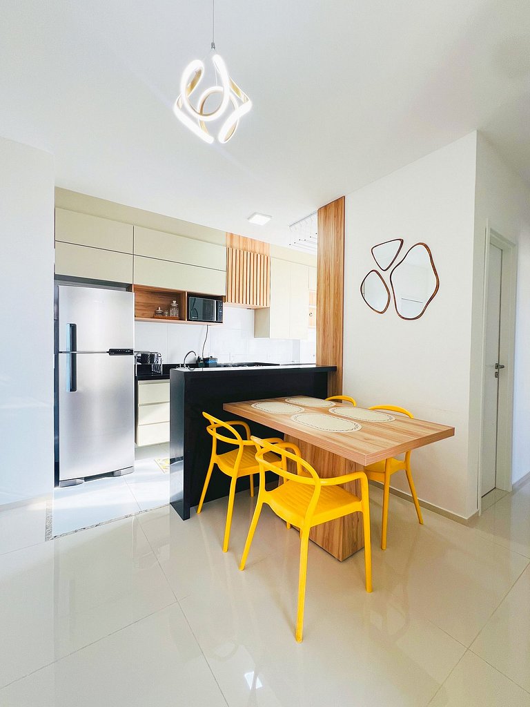 Vista Mar & Rio: Design a 250m da Orla by Apê