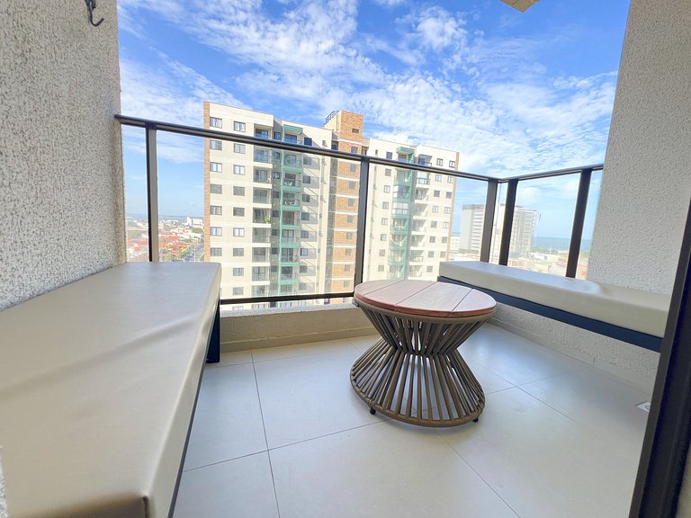 Vista Mar & Rio: Design a 250m da Orla by Apê