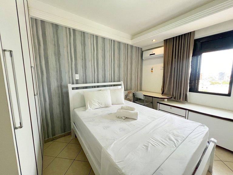 70m da Praia: Vista Mar e Ar-condicionado by Apê